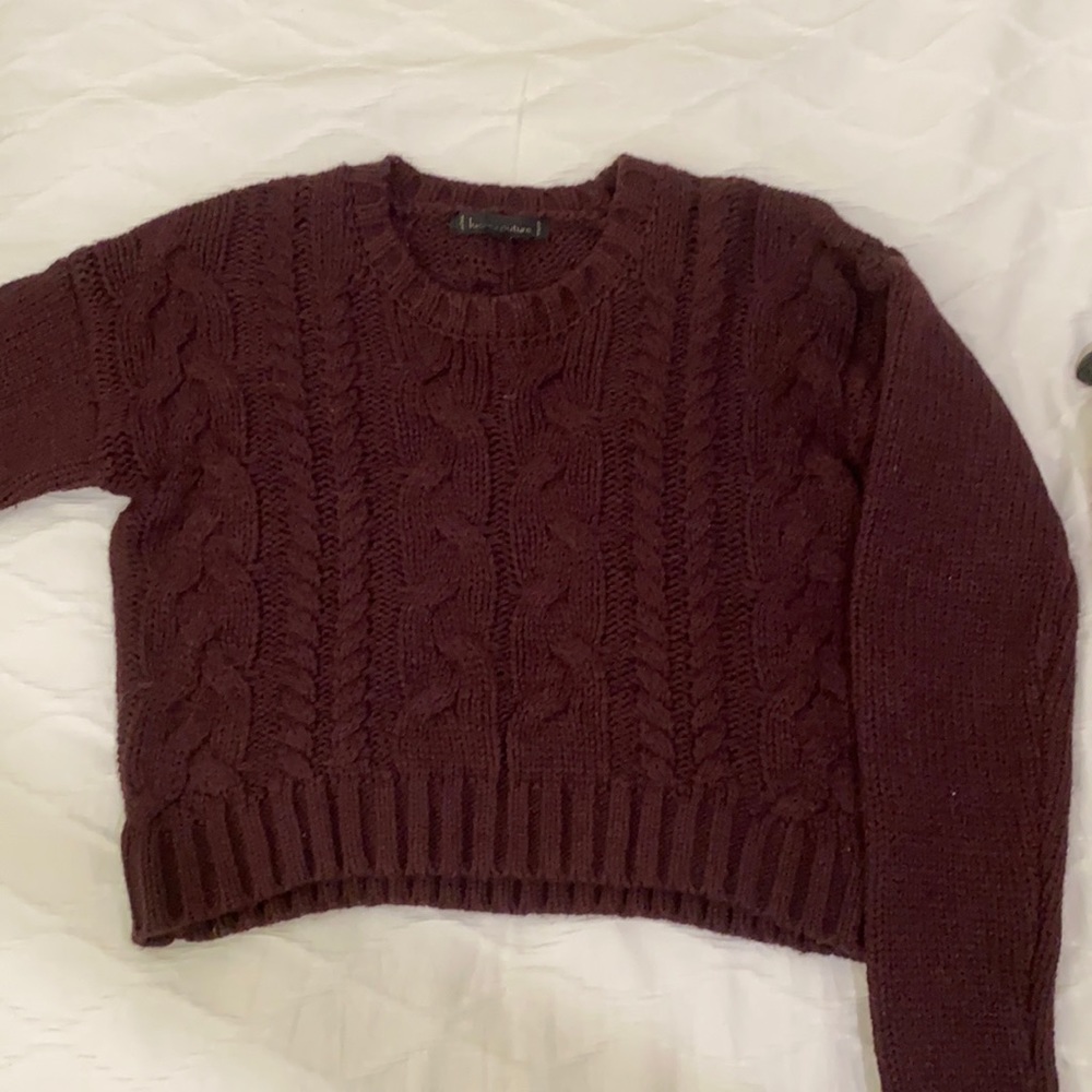 Urban Outfitters lucca couture crop knit sweater
